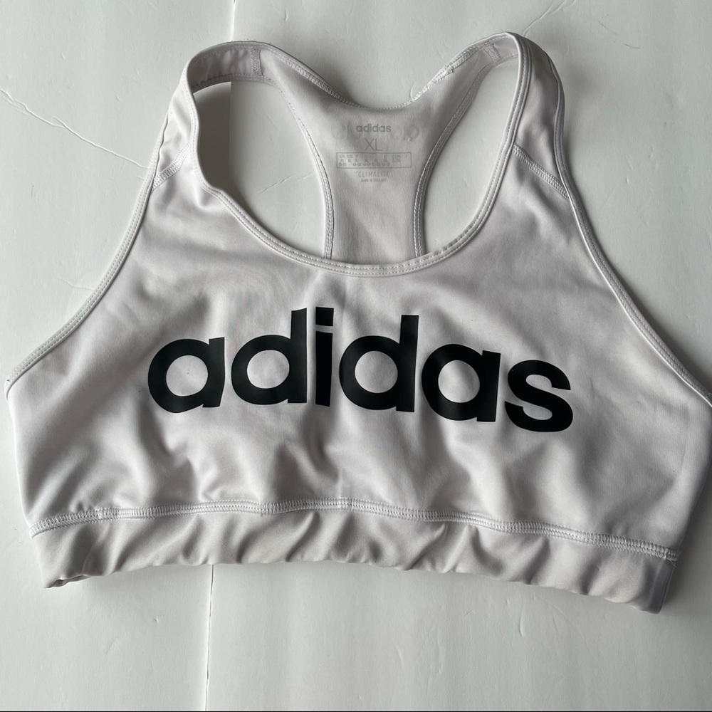 Adidas logo sports bra size xl - Picture 1 of 3